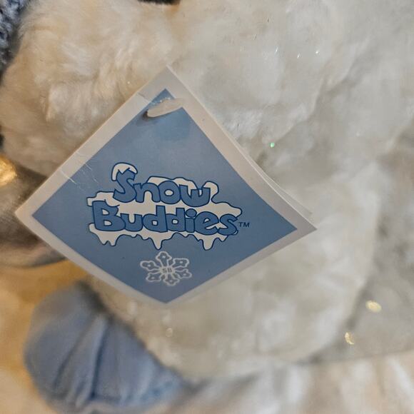 1994 Vintage Snowman Snow Buddies Plush Stuffed Toy - Picture 6 of 9